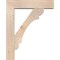 Ekena Millwork Olympic Block Smooth Bracket w/ Offset Brace, Douglas Fir, 7 1/2"W x 32"D x 40"H BKT0806X32X40OLY05SDF - alternate 2